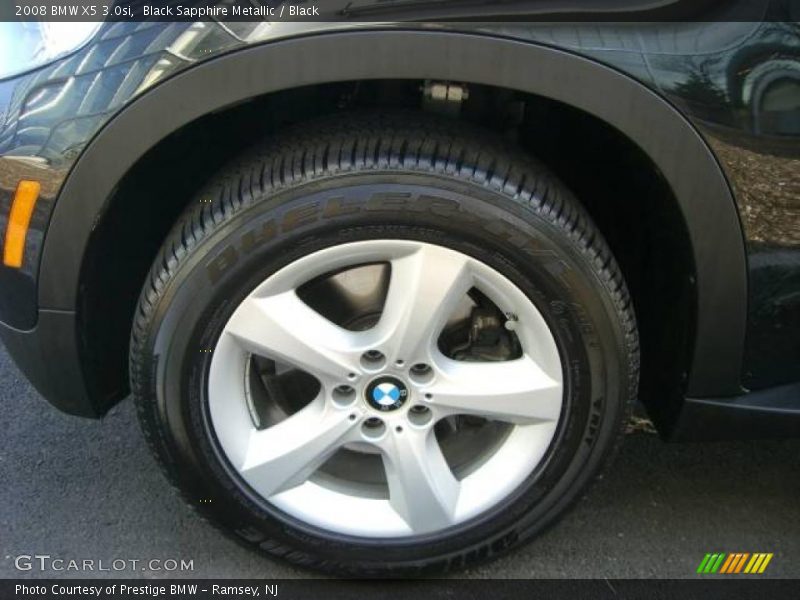 Black Sapphire Metallic / Black 2008 BMW X5 3.0si