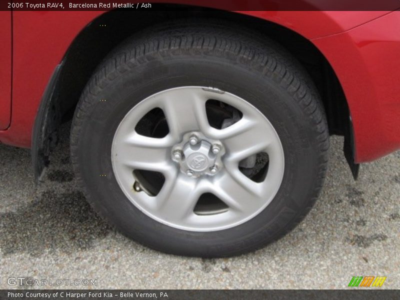 Barcelona Red Metallic / Ash 2006 Toyota RAV4