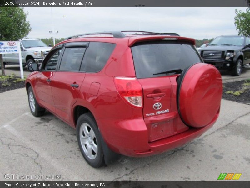 Barcelona Red Metallic / Ash 2006 Toyota RAV4