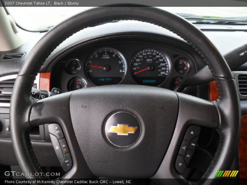 Black / Ebony 2007 Chevrolet Tahoe LT