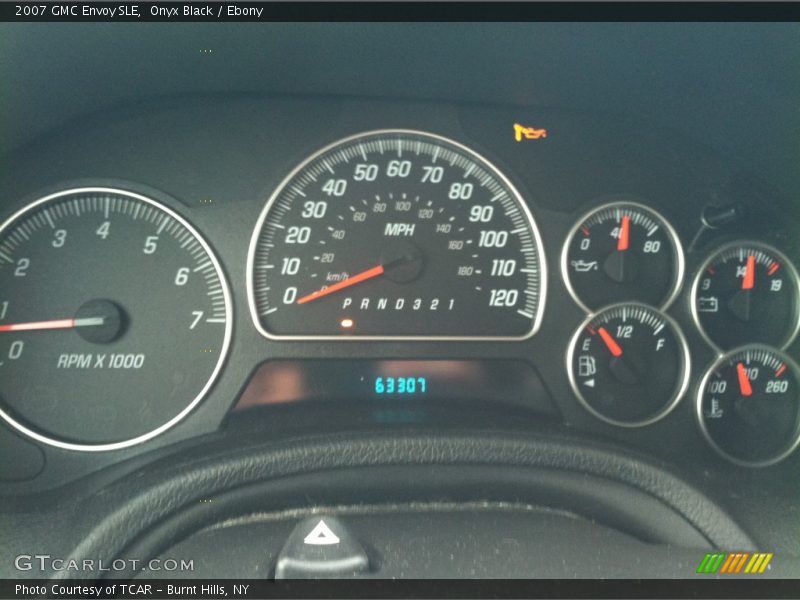 Onyx Black / Ebony 2007 GMC Envoy SLE
