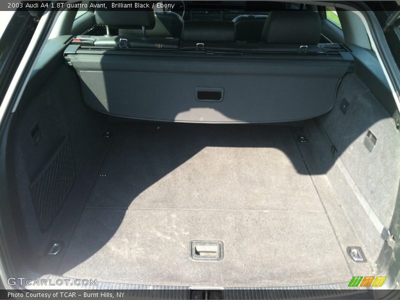  2003 A4 1.8T quattro Avant Trunk