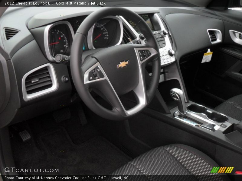 Jet Black Interior - 2012 Equinox LT 
