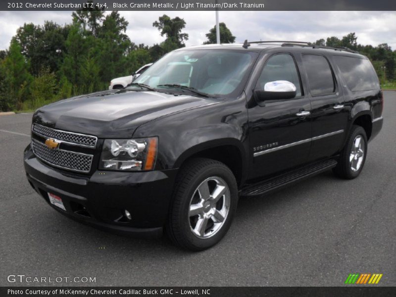 Front 3/4 View of 2012 Suburban LTZ 4x4