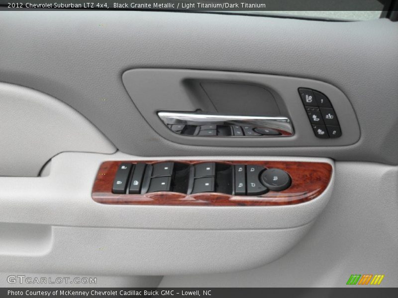 Controls of 2012 Suburban LTZ 4x4