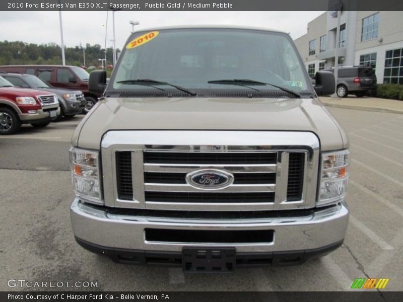Pueblo Gold / Medium Pebble 2010 Ford E Series Van E350 XLT Passenger
