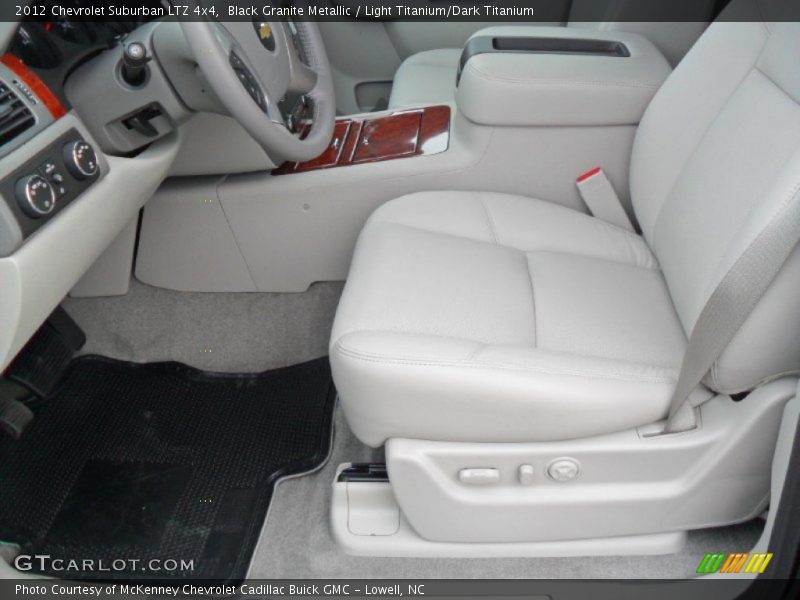  2012 Suburban LTZ 4x4 Light Titanium/Dark Titanium Interior