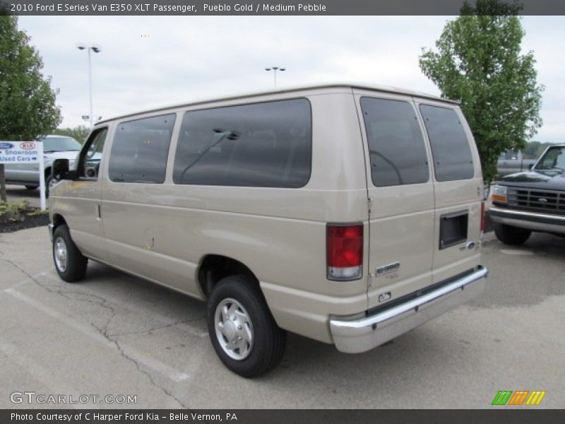 Pueblo Gold / Medium Pebble 2010 Ford E Series Van E350 XLT Passenger