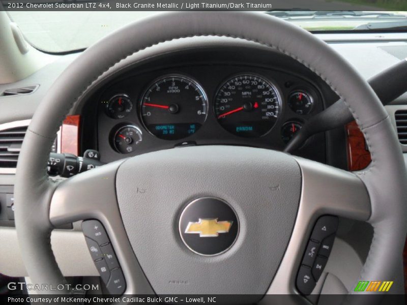  2012 Suburban LTZ 4x4 Steering Wheel