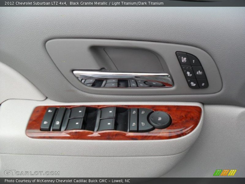 Controls of 2012 Suburban LTZ 4x4