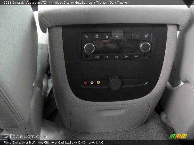 Controls of 2012 Suburban LTZ 4x4