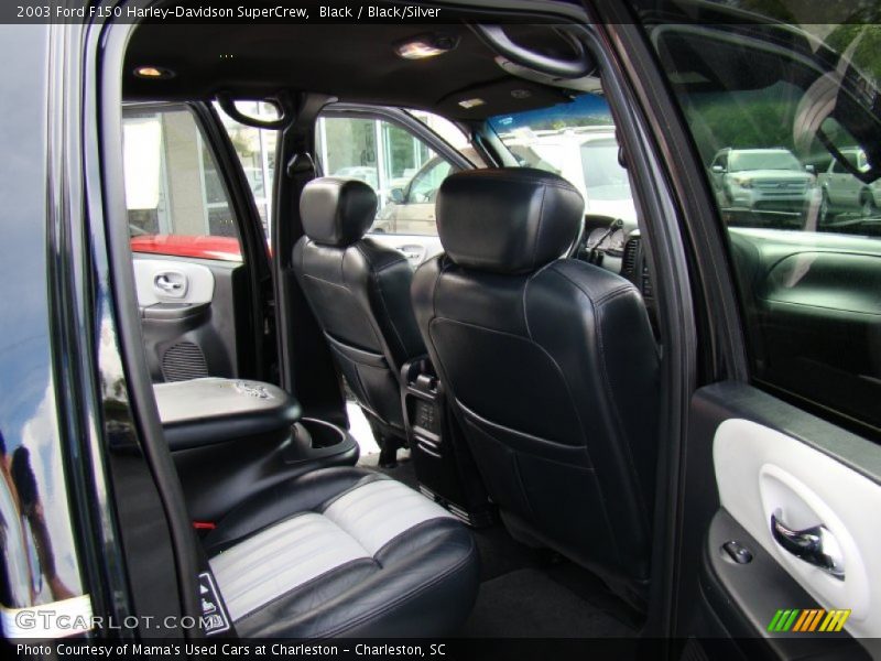 Black / Black/Silver 2003 Ford F150 Harley-Davidson SuperCrew