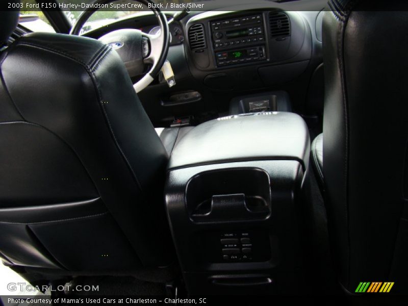 Black / Black/Silver 2003 Ford F150 Harley-Davidson SuperCrew