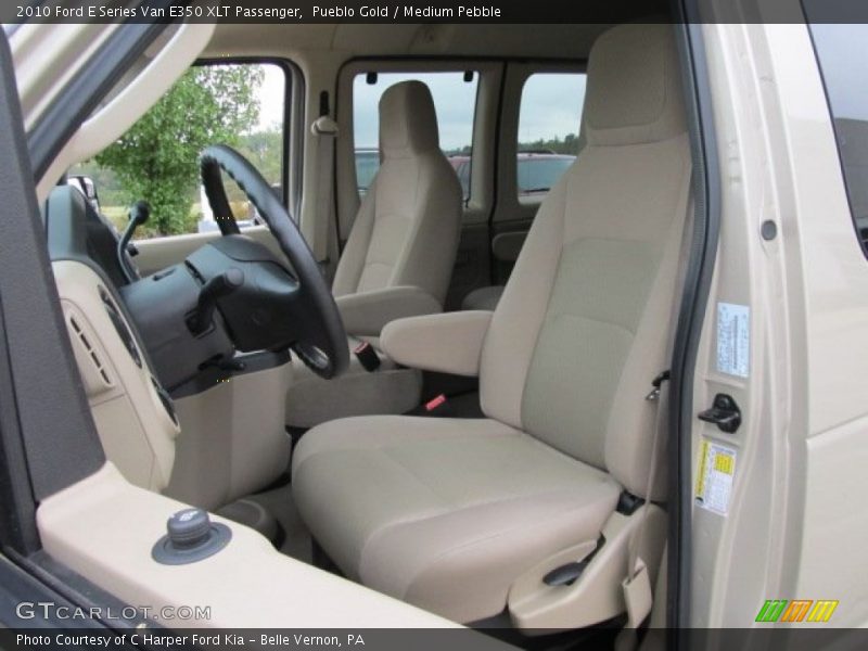 Pueblo Gold / Medium Pebble 2010 Ford E Series Van E350 XLT Passenger
