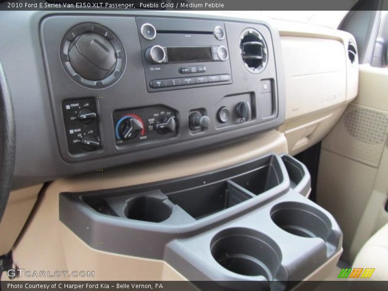 Pueblo Gold / Medium Pebble 2010 Ford E Series Van E350 XLT Passenger
