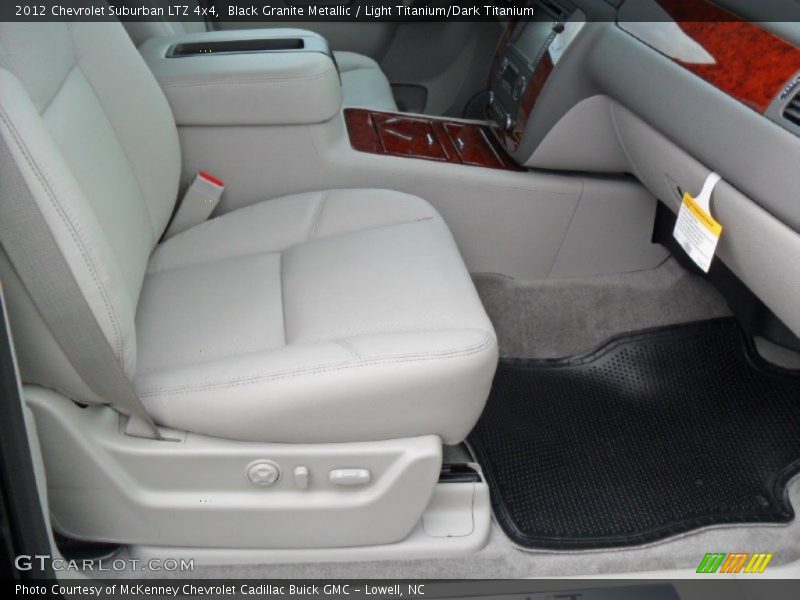  2012 Suburban LTZ 4x4 Light Titanium/Dark Titanium Interior