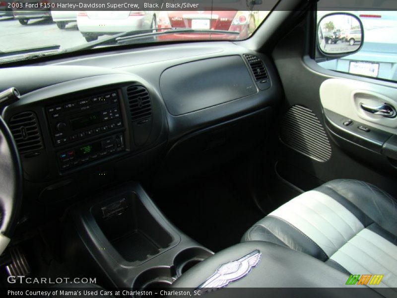 Black / Black/Silver 2003 Ford F150 Harley-Davidson SuperCrew