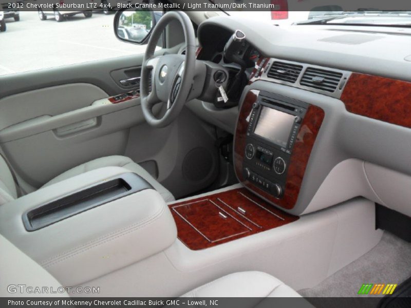 2012 Suburban LTZ 4x4 Light Titanium/Dark Titanium Interior