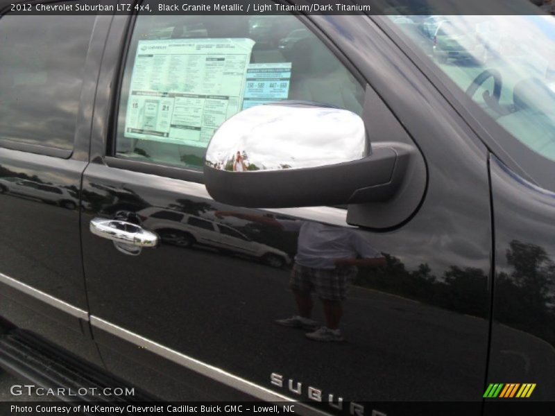 Black Granite Metallic / Light Titanium/Dark Titanium 2012 Chevrolet Suburban LTZ 4x4