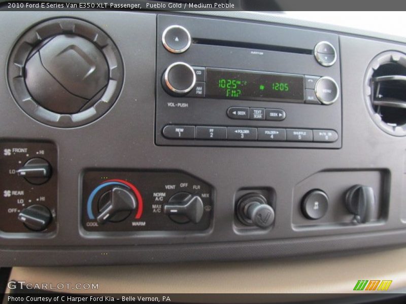 Pueblo Gold / Medium Pebble 2010 Ford E Series Van E350 XLT Passenger