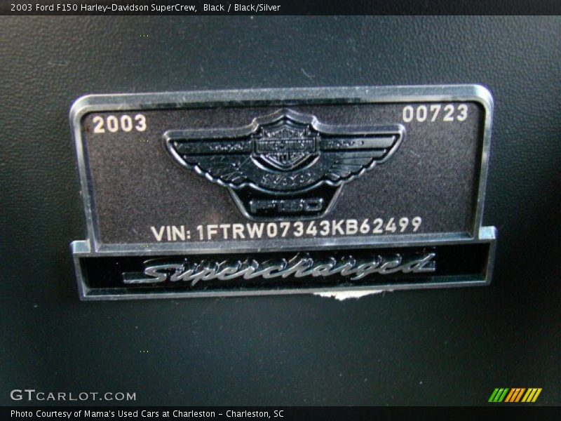  2003 F150 Harley-Davidson SuperCrew Logo