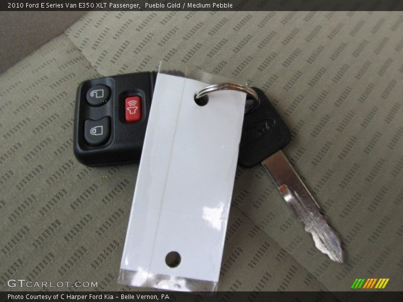 Pueblo Gold / Medium Pebble 2010 Ford E Series Van E350 XLT Passenger