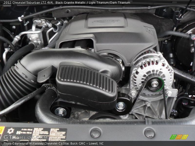  2012 Suburban LTZ 4x4 Engine - 5.3 Liter OHV 16-Valve Flex-Fuel V8