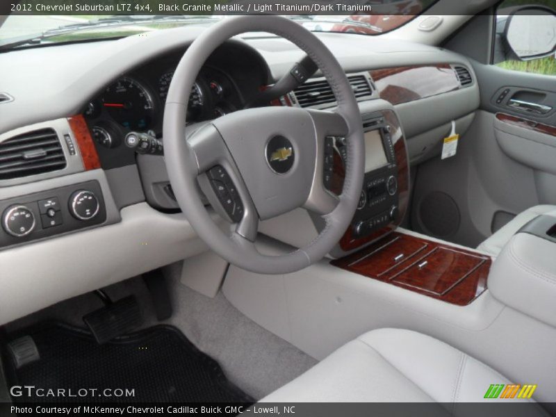 Light Titanium/Dark Titanium Interior - 2012 Suburban LTZ 4x4 