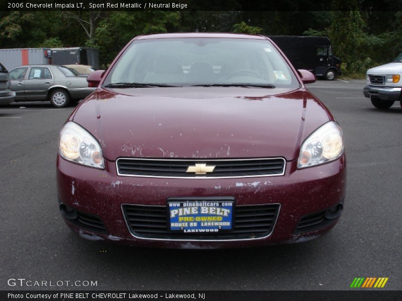 Sport Red Metallic / Neutral Beige 2006 Chevrolet Impala LT