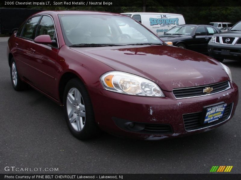 Sport Red Metallic / Neutral Beige 2006 Chevrolet Impala LT