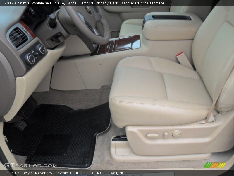  2012 Avalanche LTZ 4x4 Dark Cashmere/Light Cashmere Interior