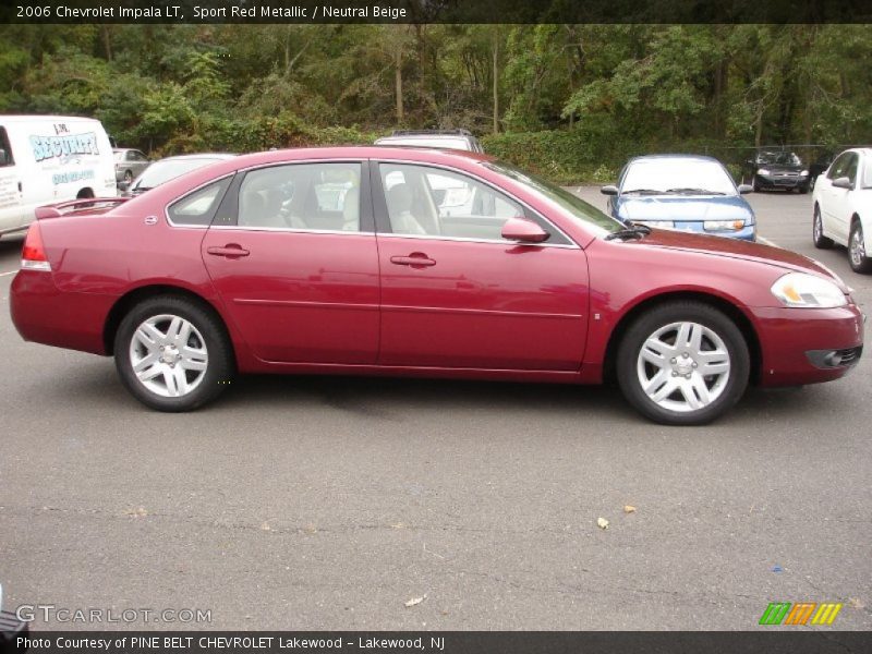 Sport Red Metallic / Neutral Beige 2006 Chevrolet Impala LT