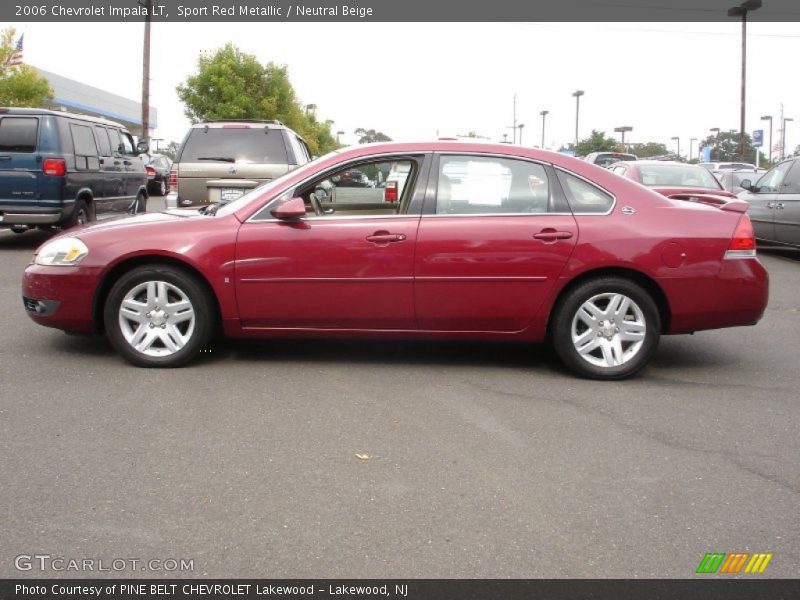 Sport Red Metallic / Neutral Beige 2006 Chevrolet Impala LT