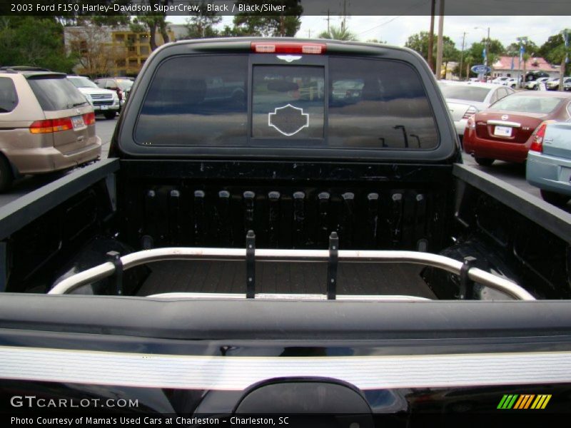Black / Black/Silver 2003 Ford F150 Harley-Davidson SuperCrew