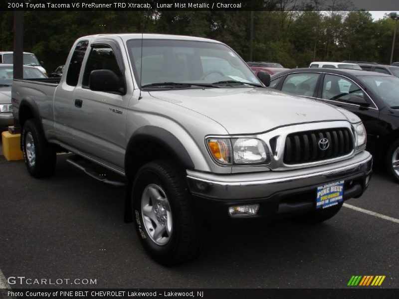 Lunar Mist Metallic / Charcoal 2004 Toyota Tacoma V6 PreRunner TRD Xtracab