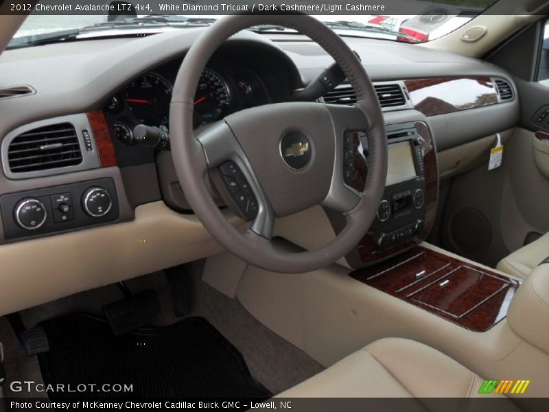 Dark Cashmere/Light Cashmere Interior - 2012 Avalanche LTZ 4x4 