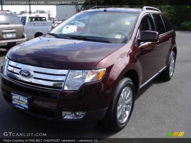 Cinnamon Metallic / Camel 2009 Ford Edge Limited AWD