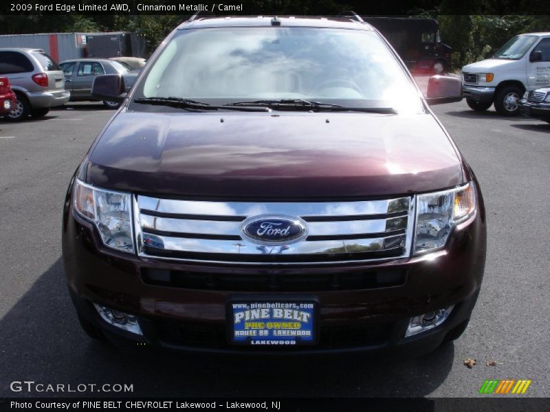 Cinnamon Metallic / Camel 2009 Ford Edge Limited AWD