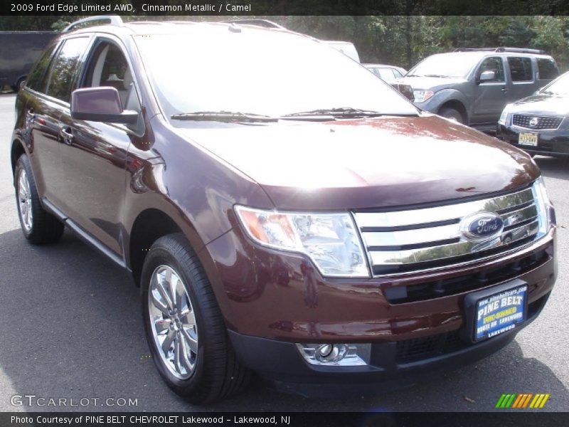 Cinnamon Metallic / Camel 2009 Ford Edge Limited AWD
