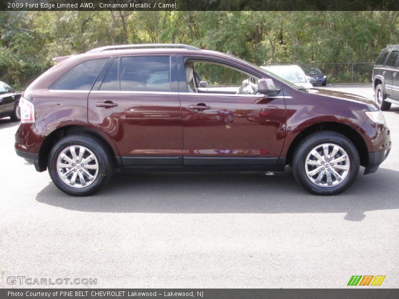 Cinnamon Metallic / Camel 2009 Ford Edge Limited AWD