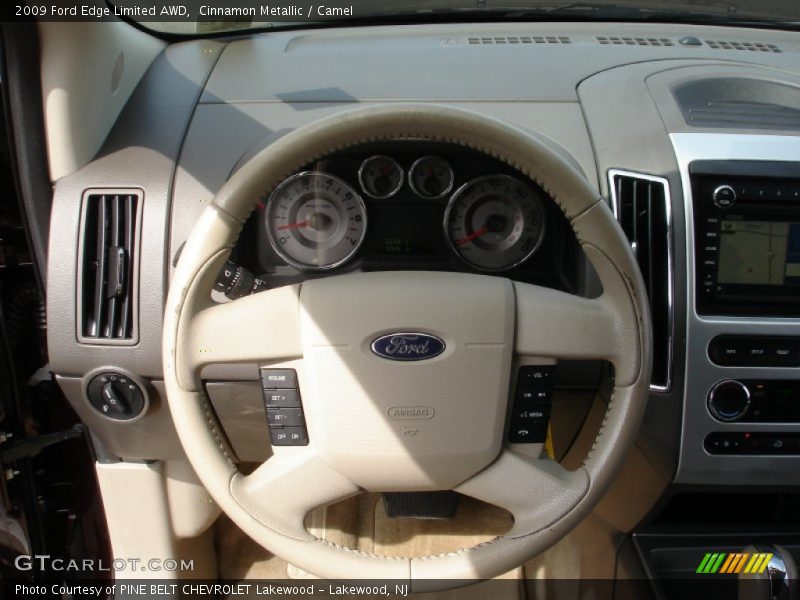 Cinnamon Metallic / Camel 2009 Ford Edge Limited AWD
