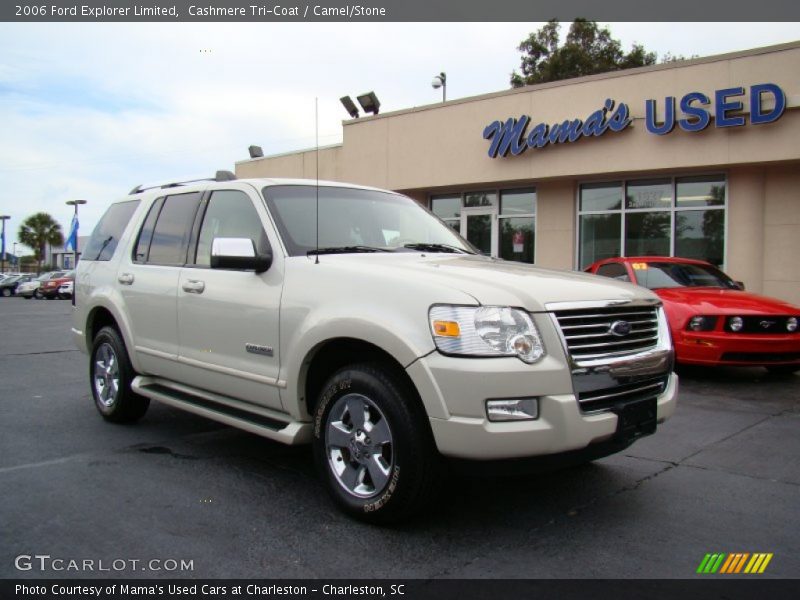 Cashmere Tri-Coat / Camel/Stone 2006 Ford Explorer Limited
