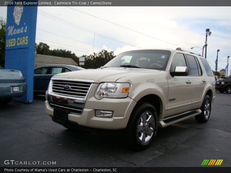Cashmere Tri-Coat / Camel/Stone 2006 Ford Explorer Limited