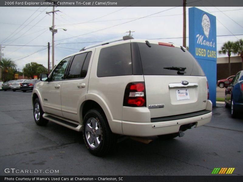 Cashmere Tri-Coat / Camel/Stone 2006 Ford Explorer Limited