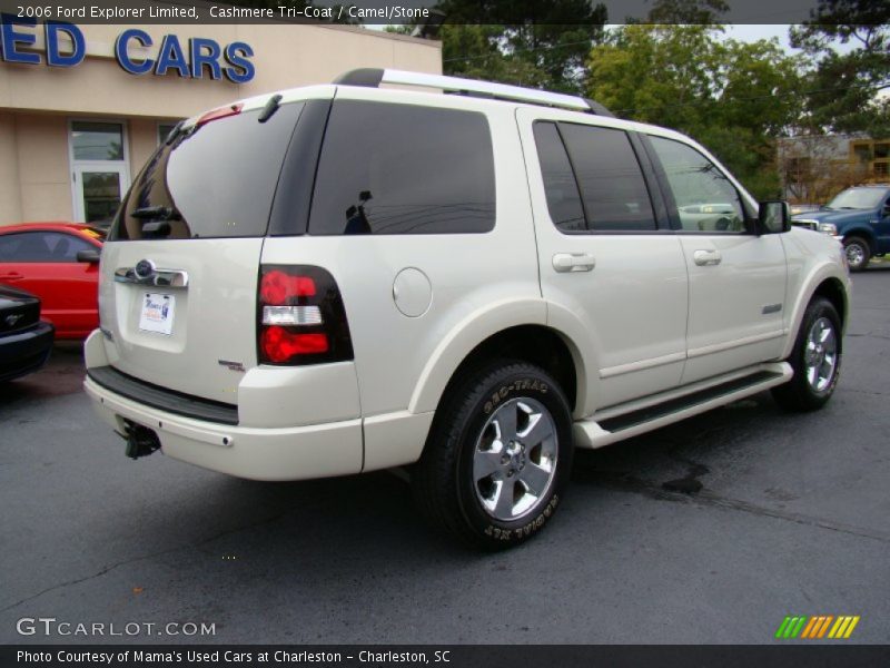 Cashmere Tri-Coat / Camel/Stone 2006 Ford Explorer Limited