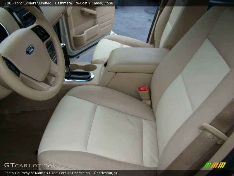 Cashmere Tri-Coat / Camel/Stone 2006 Ford Explorer Limited