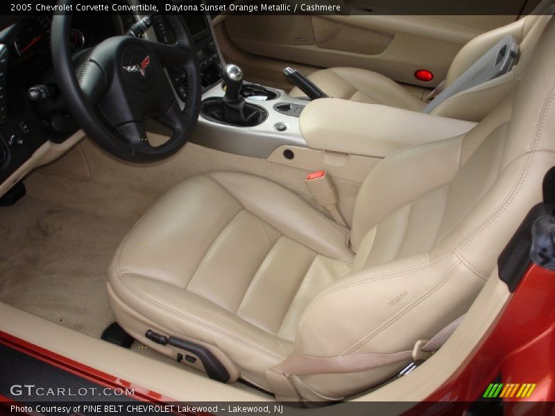  2005 Corvette Convertible Cashmere Interior