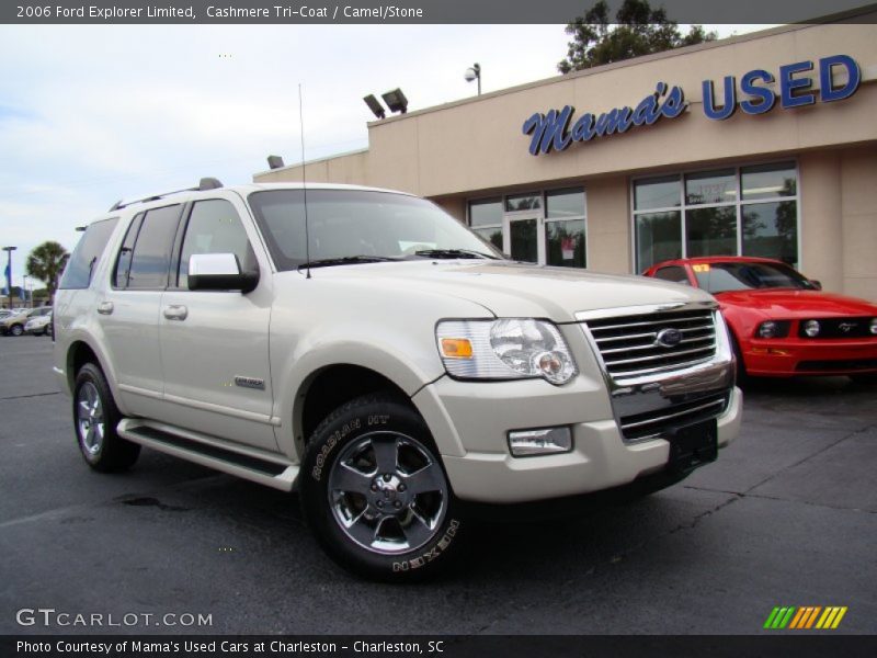 Cashmere Tri-Coat / Camel/Stone 2006 Ford Explorer Limited