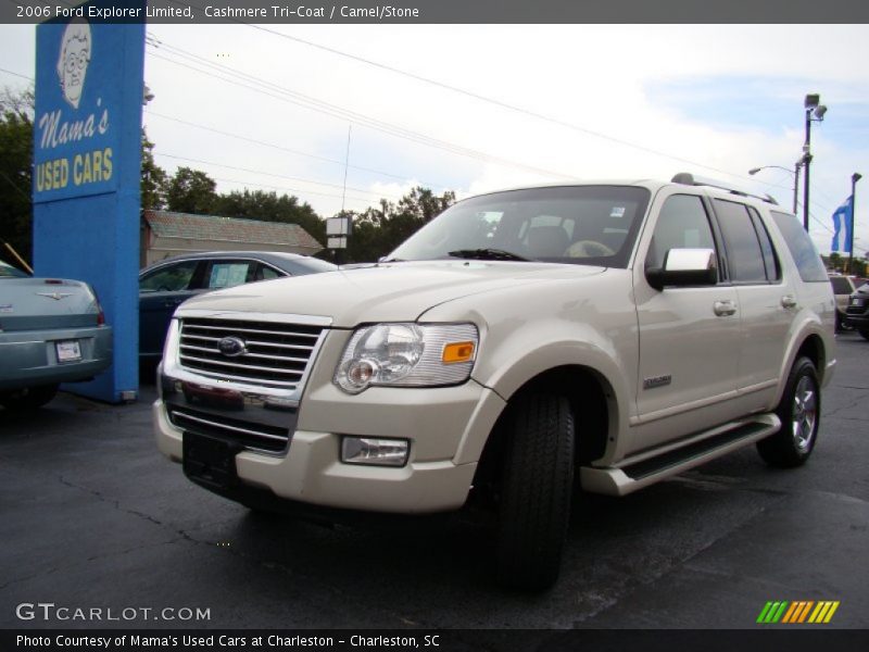 Cashmere Tri-Coat / Camel/Stone 2006 Ford Explorer Limited