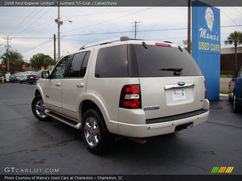Cashmere Tri-Coat / Camel/Stone 2006 Ford Explorer Limited
